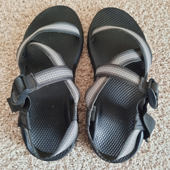 Chaco Z1 Adjustable Wide Strap Classic Sandals Split Gray Vibram Hiking Sandals main image 9